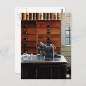 Typewriter Postkarte (Vorne/Hinten)