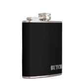 Typflasche Flachmann (Rechts)