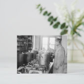 Typhoid Parry: 1917 Postkarte (Stehend Vorderseite)