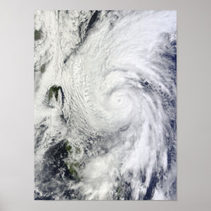 Typhoon Chaba in the Philippine Sea Poster