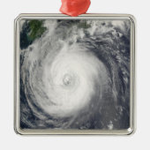 Typhoon Chaba Ornament Aus Metall (Vorne)