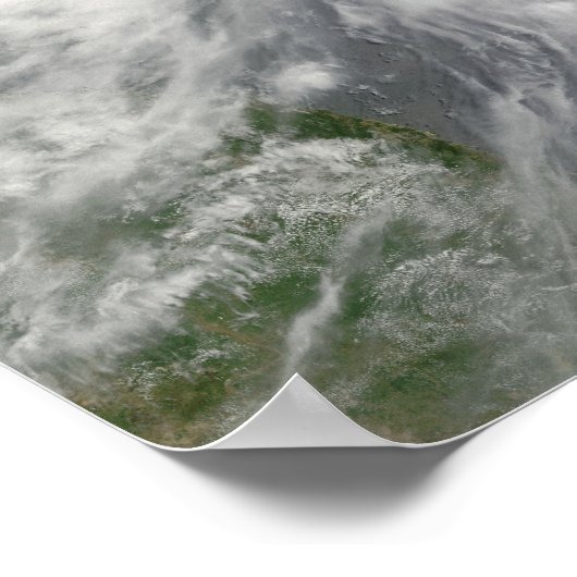 Typhoon Chanthu Poster (Ecke)