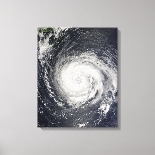 Typhoon Fitow Leinwanddruck (Vorderseite)