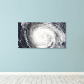 Typhoon Fitow Leinwanddruck (Insitu (Holzboden))