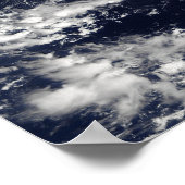 Typhoon Higos Poster (Ecke)