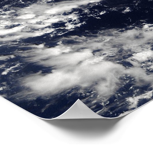 Typhoon Higos Poster (Ecke)