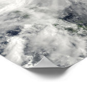 Typhoon Jangmi Poster (Ecke)