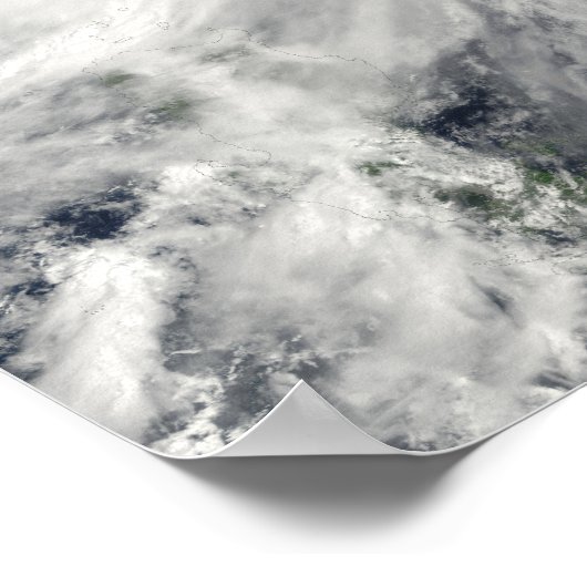 Typhoon Jangmi Poster (Ecke)