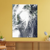 Typhoon Kompasu Leinwanddruck (Insitu (Wohnzimmer))