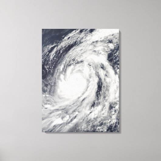Typhoon Lupit Leinwanddruck (Vorderseite)