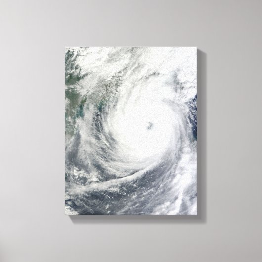 Typhoon Megi 2 Leinwanddruck (Vorderseite)