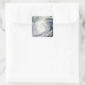 Typhoon Megi 2 Quadratischer Aufkleber (Tasche)