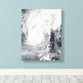 Typhoon Megi 3 Leinwanddruck (Insitu (Holzboden))