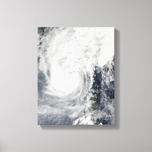 Typhoon Megi 3 Leinwanddruck (Vorderseite)