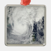 Typhoon Megi 3 Ornament Aus Metall (Vorne)