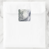 Typhoon Megi 4 Quadratischer Aufkleber (Tasche)