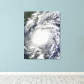 Typhoon Megi Leinwanddruck (Insitu (Holzboden))