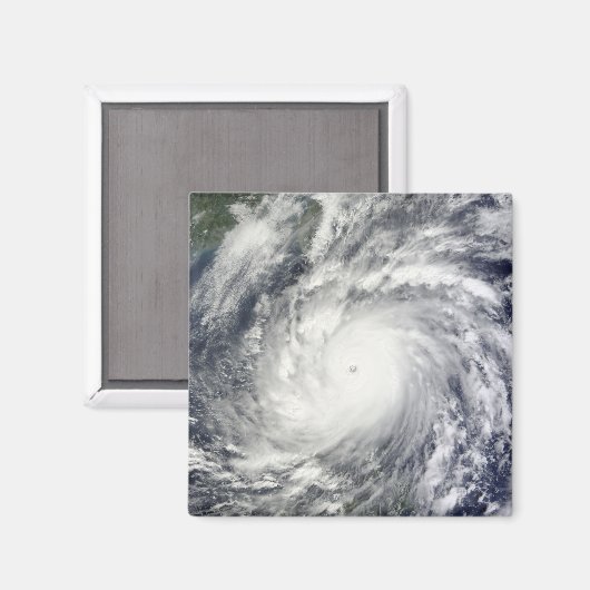 Typhoon Megi Magnet (Vorderseite/Rückseite)