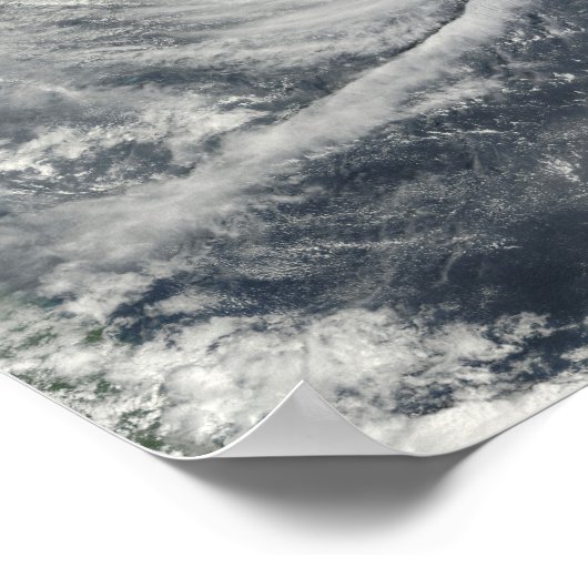 Typhoon Megi Poster (Ecke)