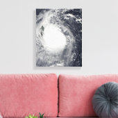 Typhoon Mirinae in Richtung Westen Leinwanddruck (Insitu (Wohnzimmer))