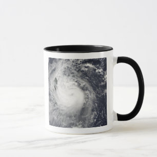 Typhoon Mirinae in Richtung Westen Tasse