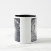 Typhoon Mirinae in Richtung Westen Tasse (Zentrum)