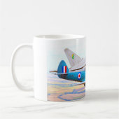 TYPHOON MIT SPITFIRE (UK) KAFFEETASSE (Links)