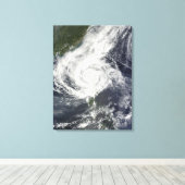 Typhoon Parma Leinwanddruck (Insitu (Holzboden))