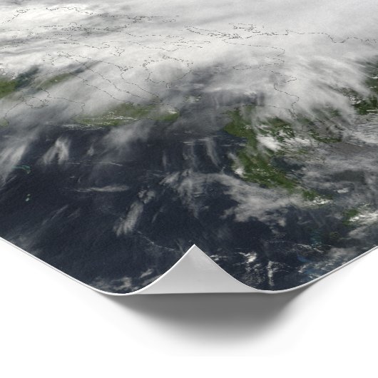 Typhoon Parma Poster (Ecke)