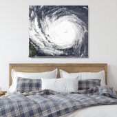 Typhoon Phanfone Leinwanddruck (Insitu (Schlafzimmer))