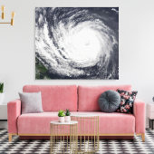 Typhoon Phanfone Leinwanddruck (Insitu (Wohnzimmer))