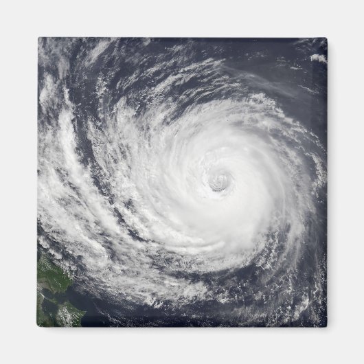 Typhoon Phanfone Magnet (Vorne)