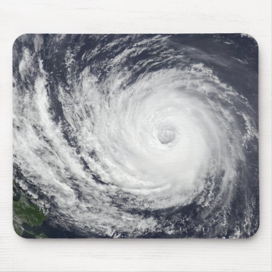 Typhoon Phanfone Mousepad (Vorne)