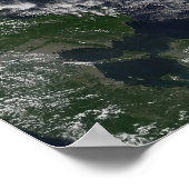 Typhoon Phanfone Poster (Ecke)