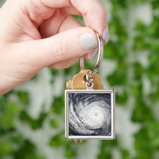 Typhoon Phanfone Schlüsselanhänger (Hand)