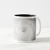 Typhoon Phanfone Zweifarbige Tasse (VorderseiteRechts)