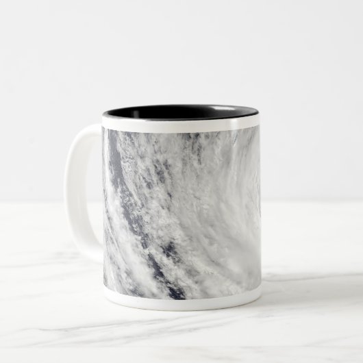 Typhoon Phanfone Zweifarbige Tasse (Vorderseite Links)