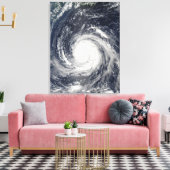 Typhoon Rusa Leinwanddruck (Insitu (Wohnzimmer))