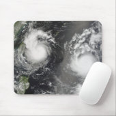 Typhoon Saomai und Tropensturm Bopha Mousepad (Mit Mouse)