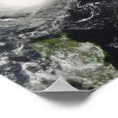 Typhoon Saomai und Tropensturm Bopha Poster (Ecke)