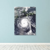 Typhoon Sinlaku 2 Leinwanddruck (Insitu (Holzboden))