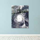 Typhoon Sinlaku 2 Leinwanddruck (Insitu (Holzboden))