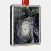 Typhoon Sinlaku 2 Ornament Aus Metall (Rechts)