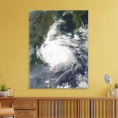 Typhoon Sinlaku Leinwanddruck (Insitu (Wohnzimmer))