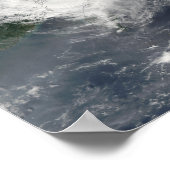 Typhoon Sinlaku Poster (Ecke)