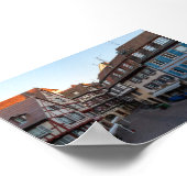 Typical houses in Colmar Poster (Ecke)