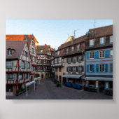 Typical houses in Colmar Poster (Vorne)
