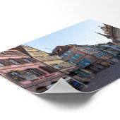 Typical houses in Colmar Poster (Ecke)