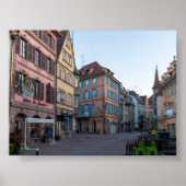 Typical houses in Colmar Poster (Vorne)