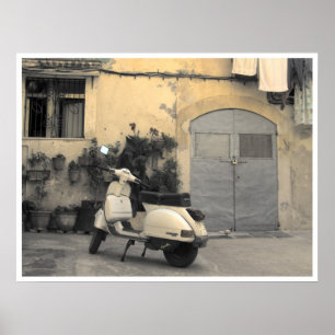 Typical sicilian corner poster